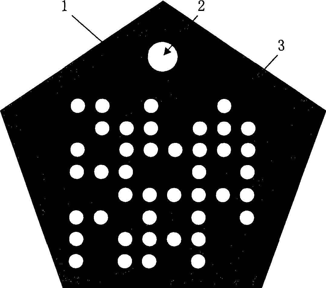 Two-dimension code structure and decoding method for movable robot