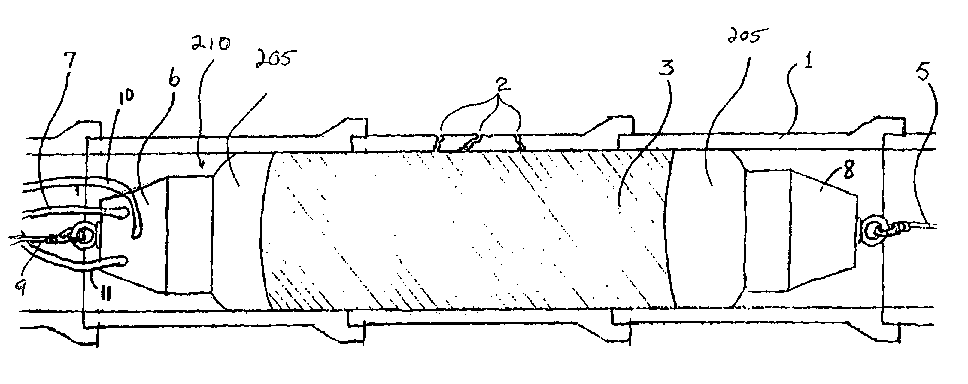 Inflatable heating device for in-situ repair of conduit and method for repairing conduit