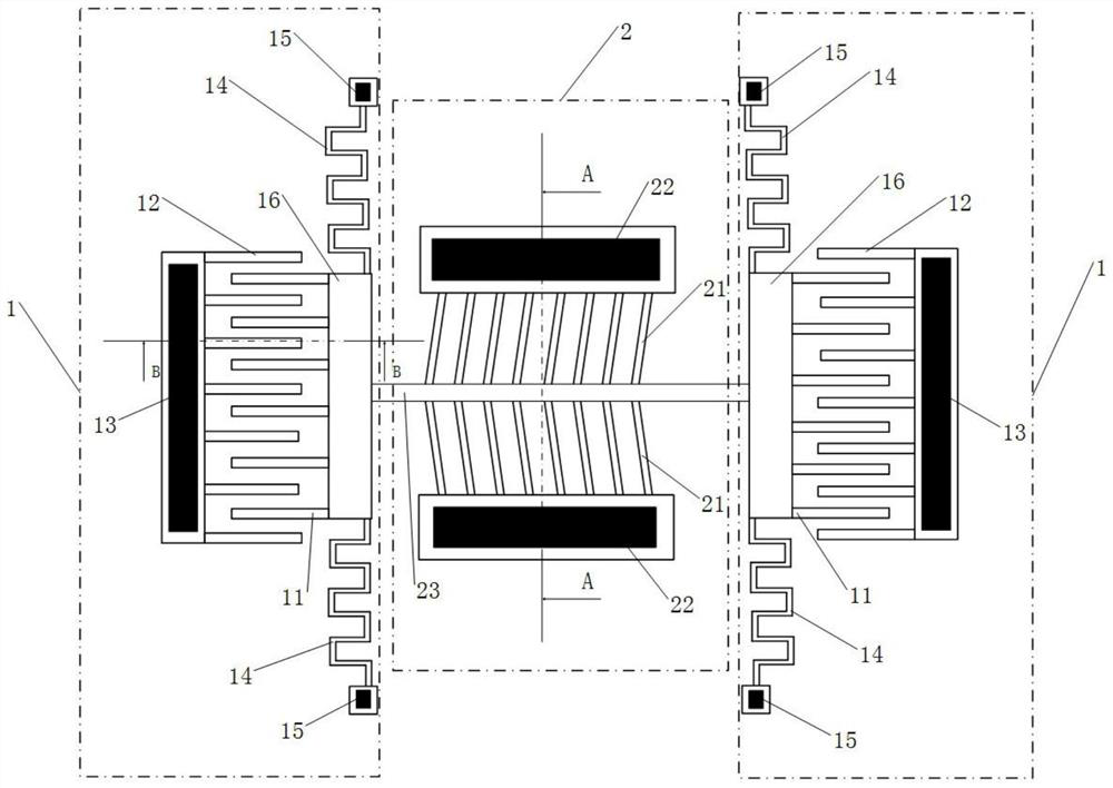 A capacitive mems gas sensor