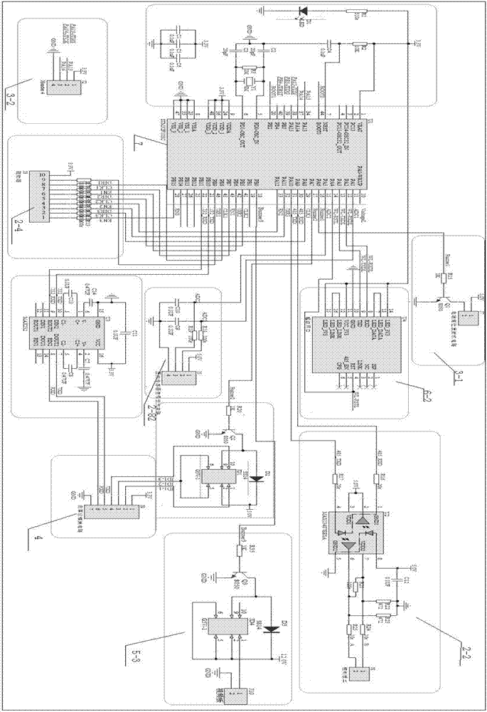 Control system and control method of pipeline robot