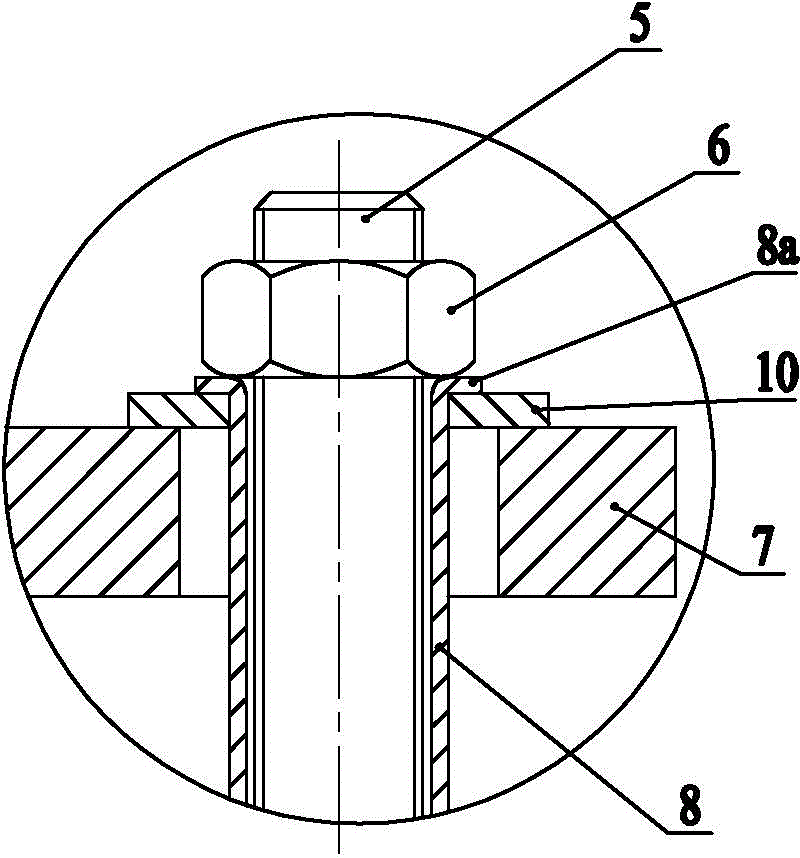 Spring bracket allowing on-spot adjustment