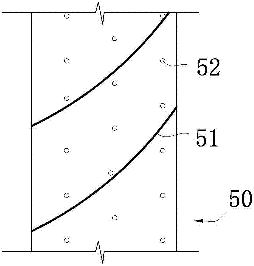 Seepage and collapse prevention structure for foundation filling of drainage pipeline and construction method of seepage and collapse prevention structure