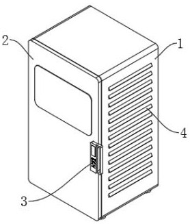 A kind of installation cabinet for 5g communication equipment