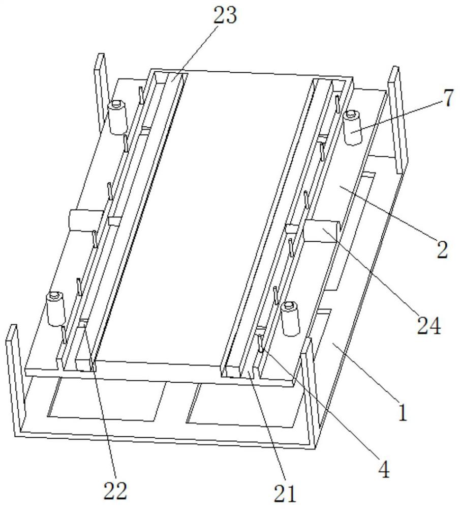 Automobile exhaust connecting pipe welding, clamping, fixing and displacing tool