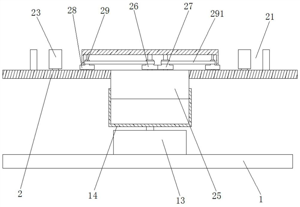 Automobile exhaust connecting pipe welding, clamping, fixing and displacing tool