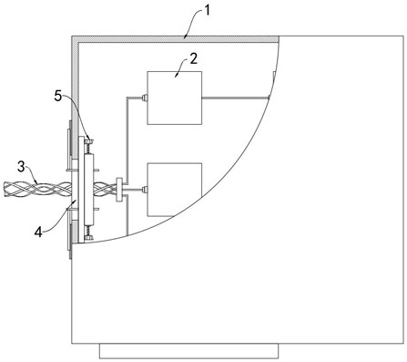 Electric vehicle battery exchange cabinet