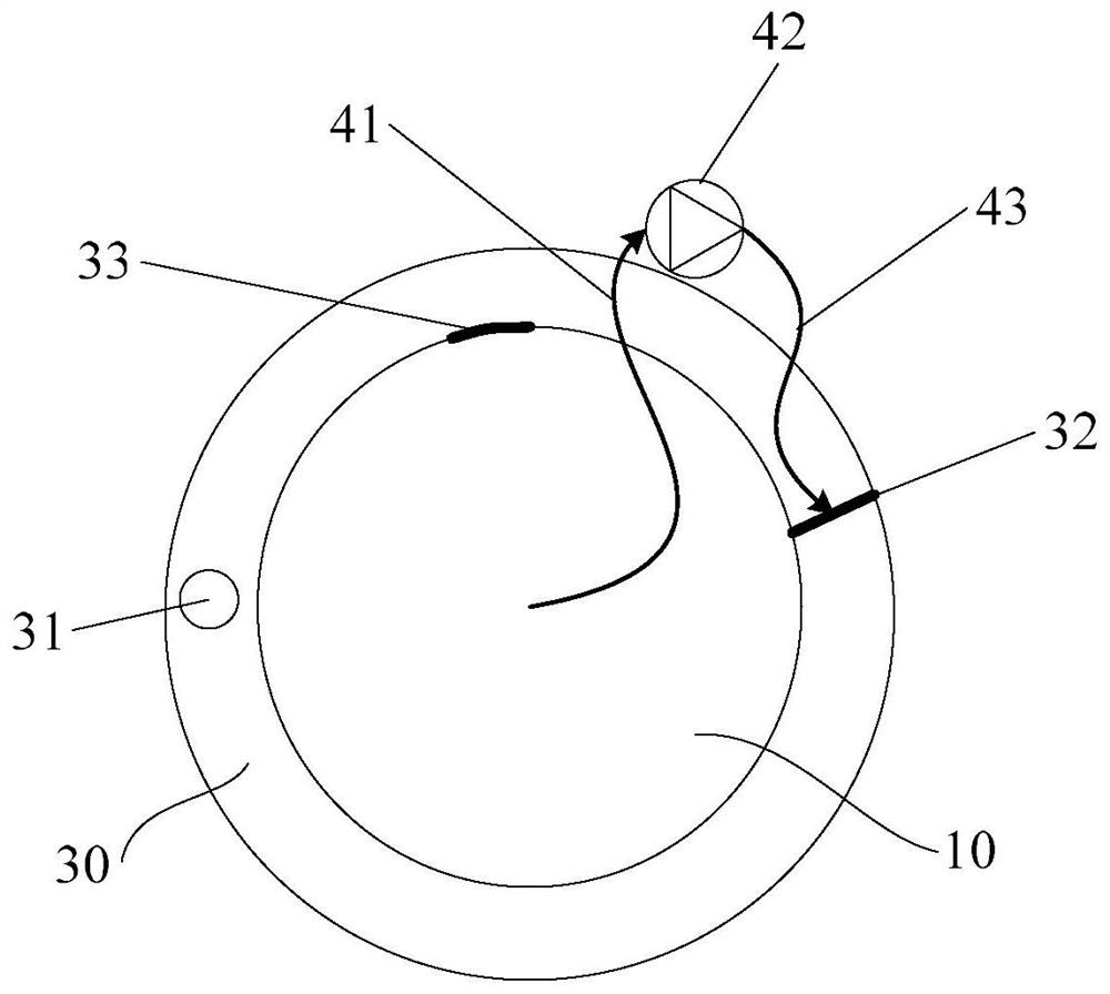 Helicopter fire extinguishing device