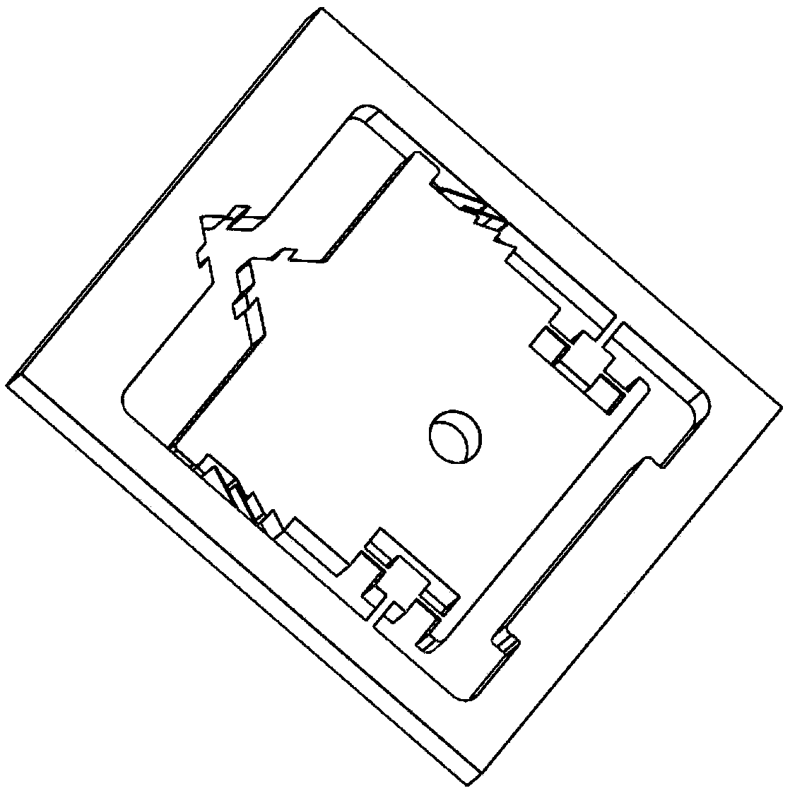 MEMS safety system integrated device applied to small-caliber bomb and method thereof