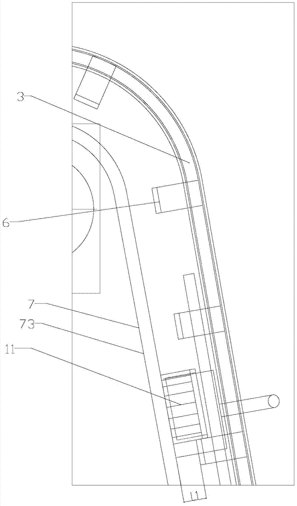 Bottle cap sorting device