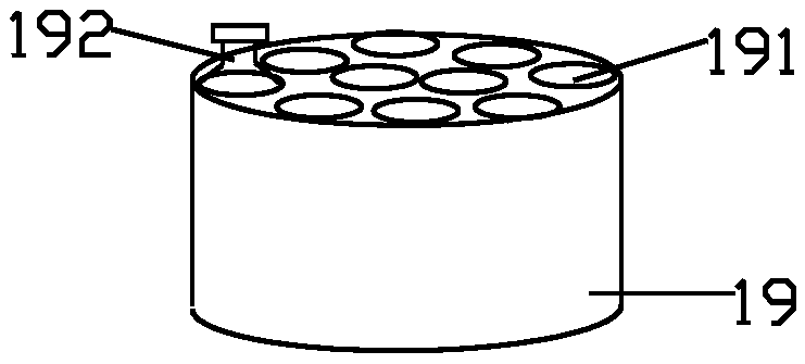 Dosed sewage treatment system with automatic monitoring function and agent content monitoring method