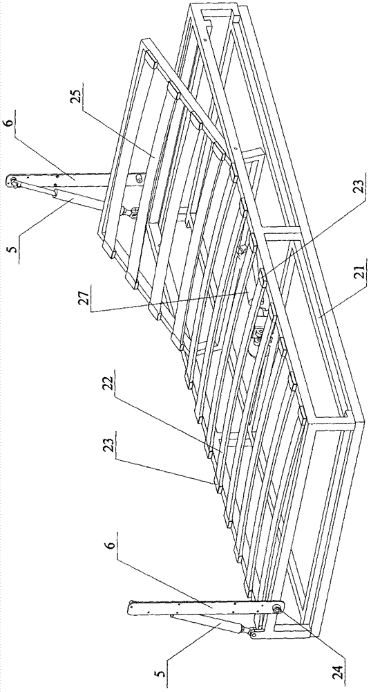 Double-layer cabinet bed