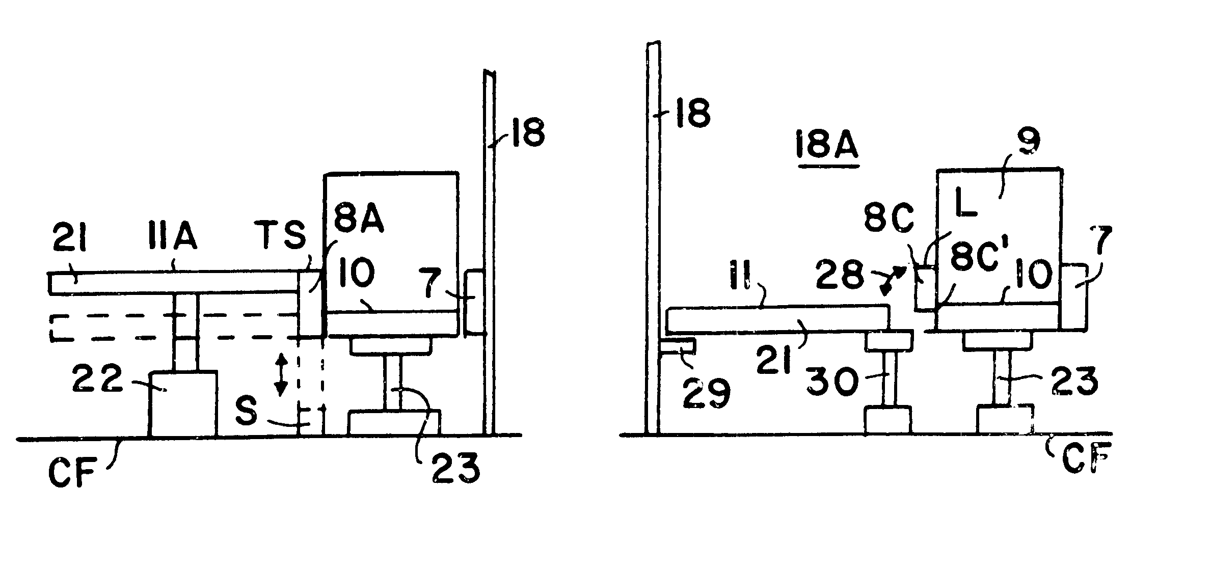 Chair and bed combination for passengers