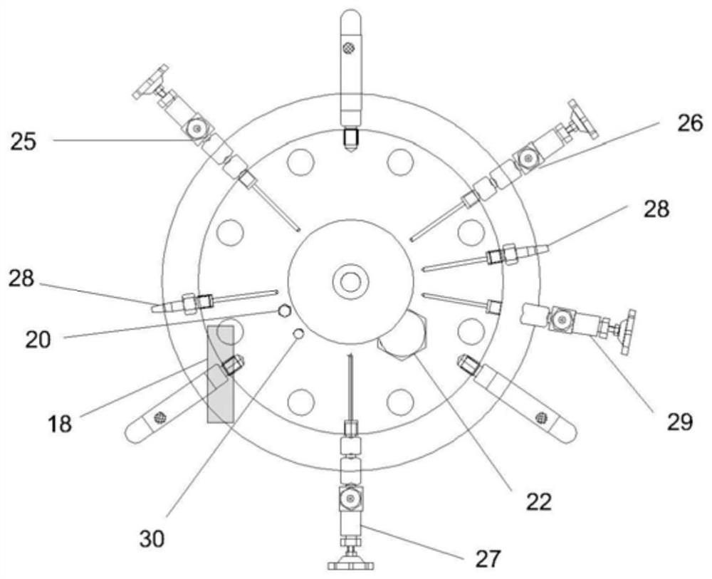 A solid-liquid dual-purpose high-temperature and high-pressure carbonization reaction kettle that can indicate the degree of carbonization