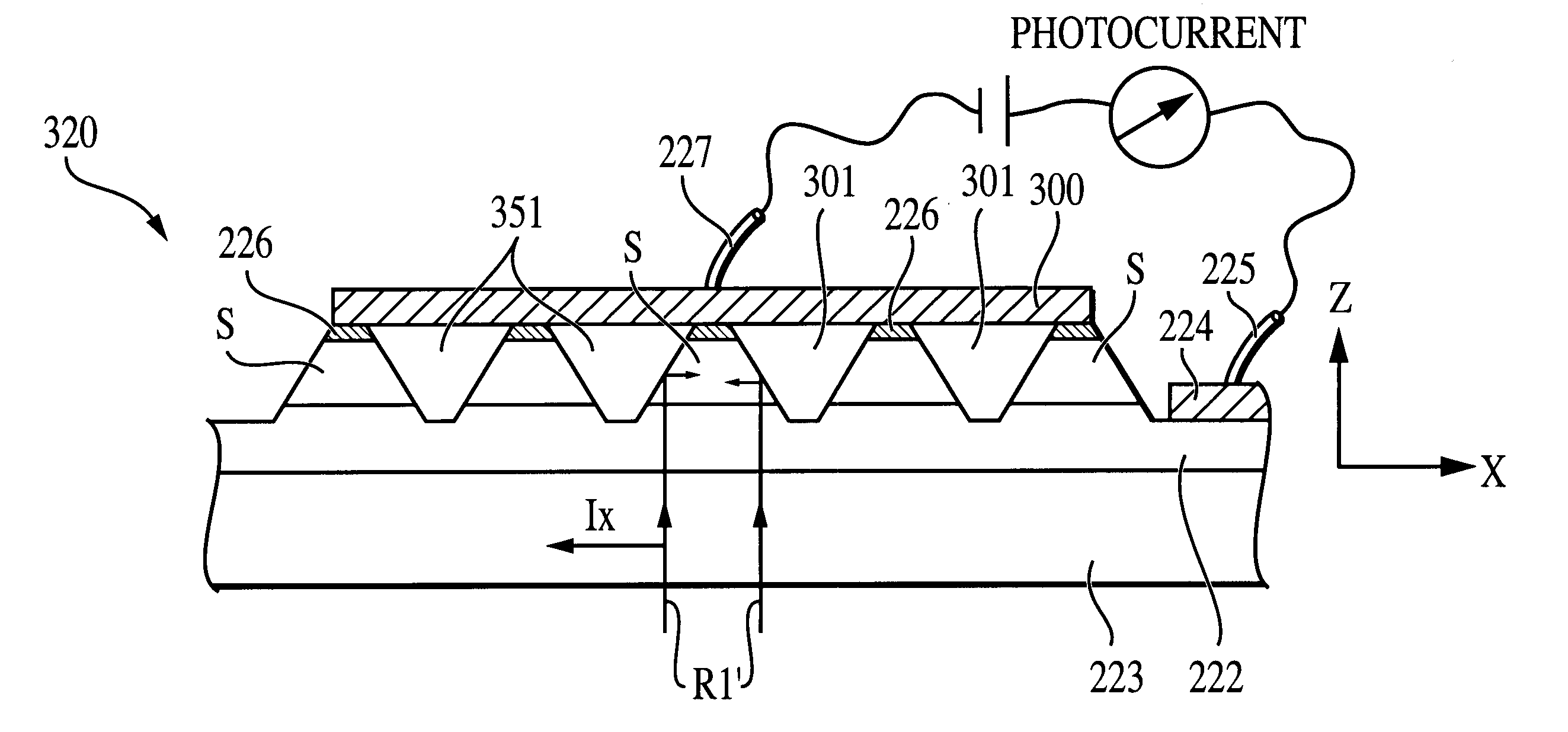 Polarization-sensitive corrugated quantum well infrared photodetector array