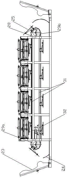 Composite-type linear full-automatic embossing machine