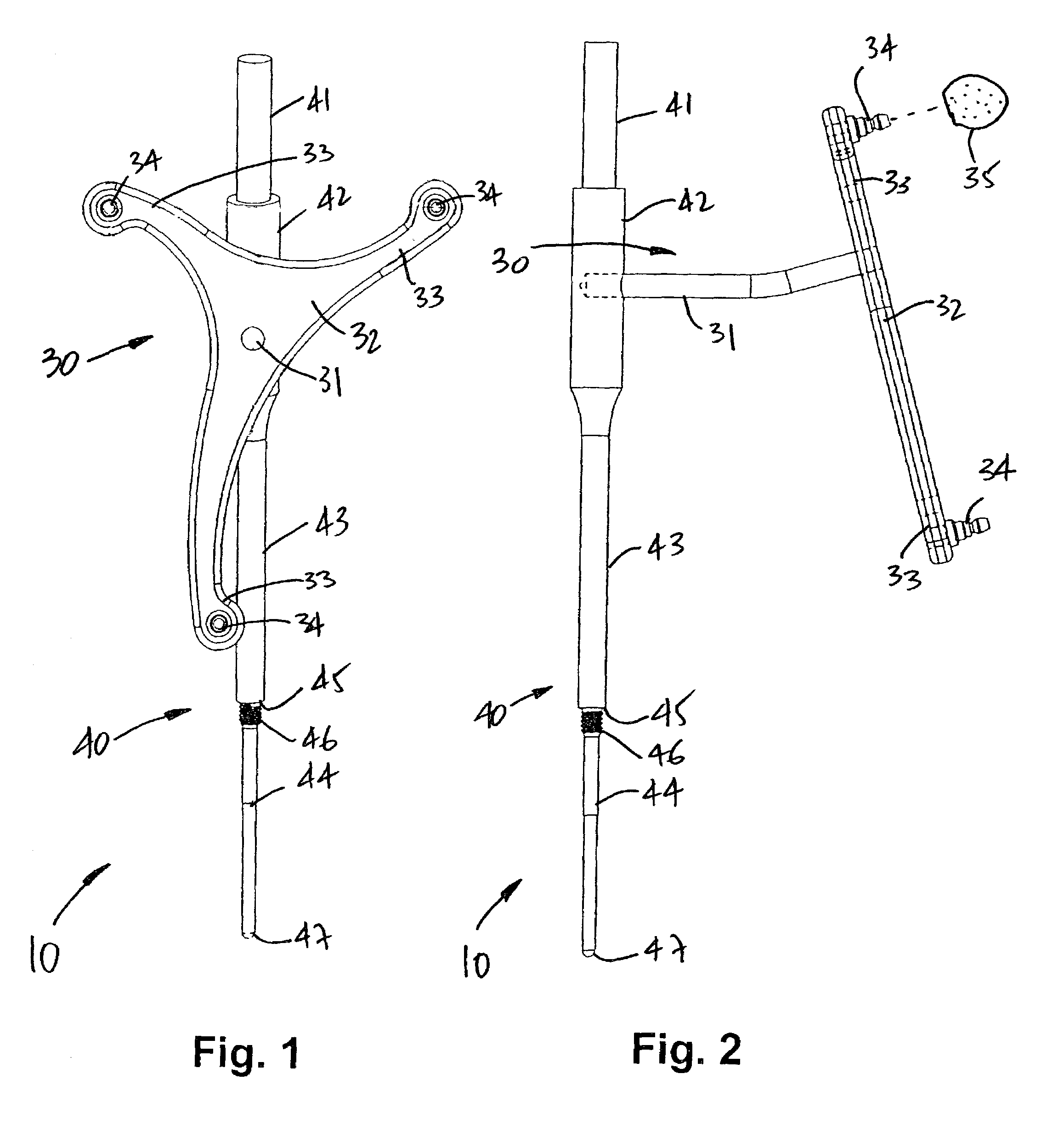 Registration pointer with interchangeable tip and method