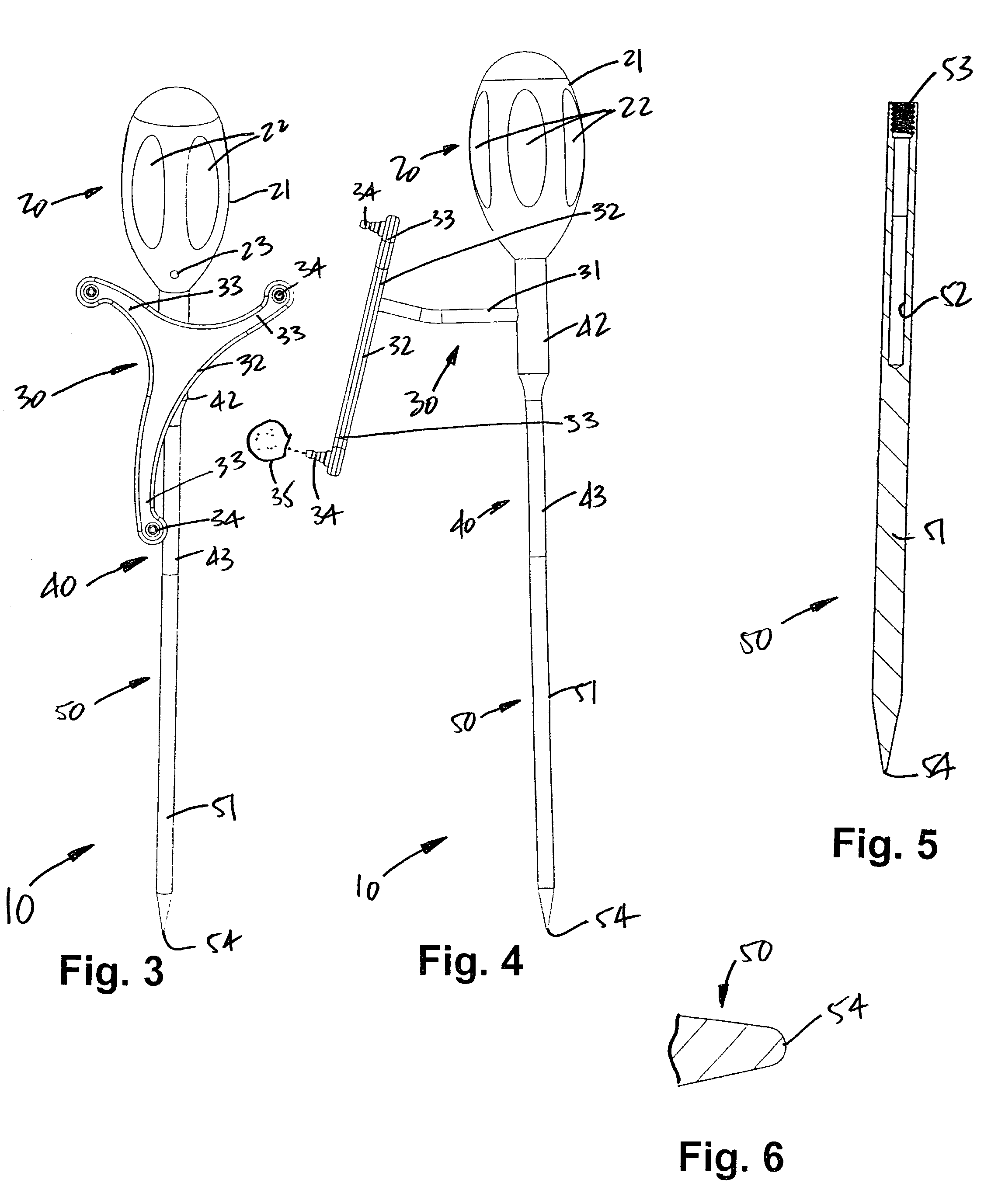 Registration pointer with interchangeable tip and method