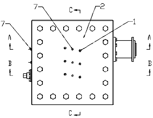 Integral gas heating device