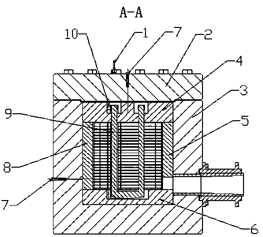 Integral gas heating device