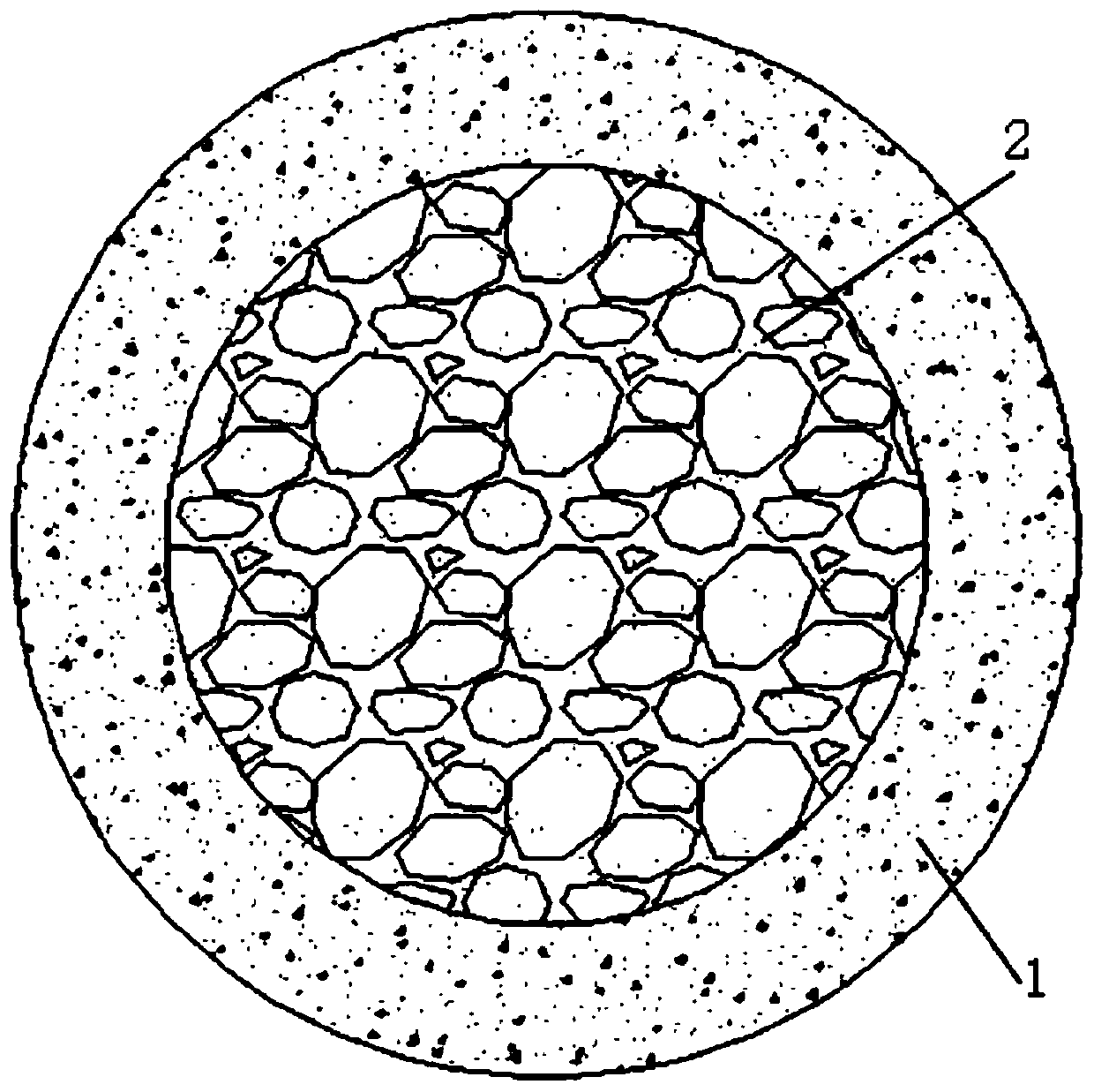 A kind of double layer active medium material and preparation method and use method