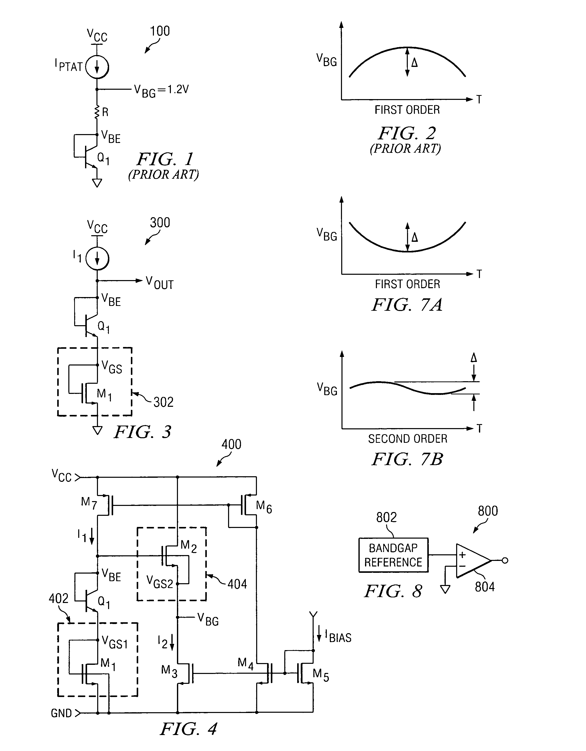 Bandgap reference circuit for ultra-low current applications