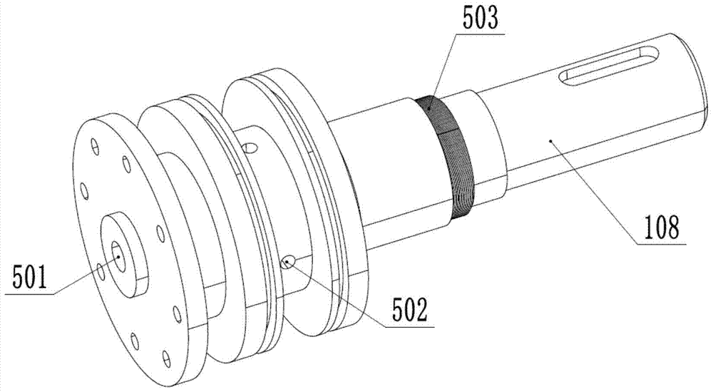 A device for testing the outlet flow rate of the main oil passage of a planetary transmission mechanism