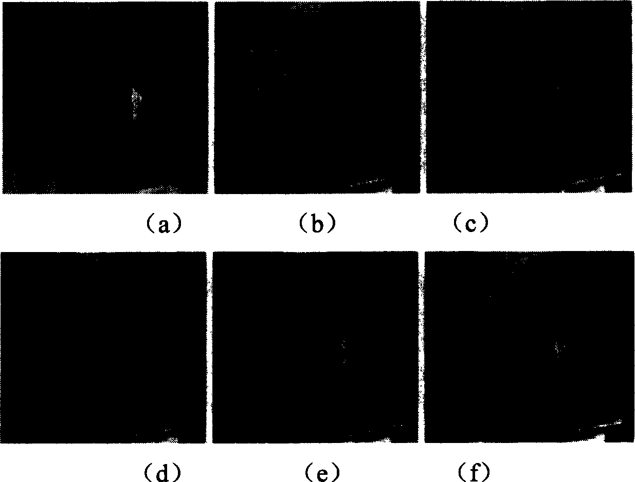 Image merging method based on maximum expectation value and discrete wavelet frame