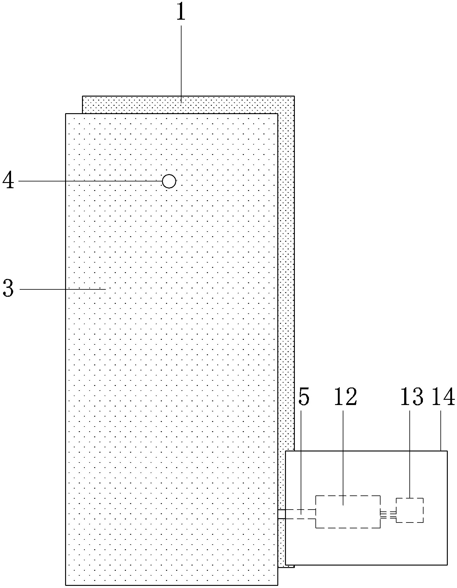 Intelligent invisible bed control system