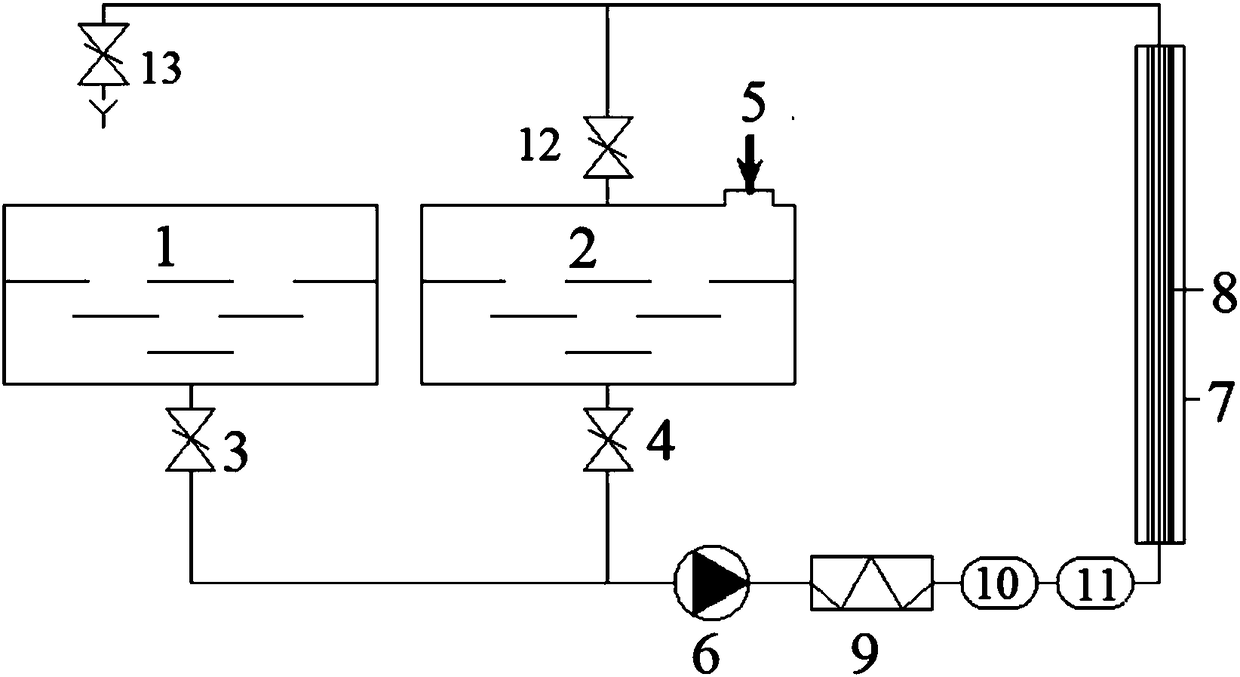 Cleaning method and cleaning apparatus for beer filtration ceramic membrane