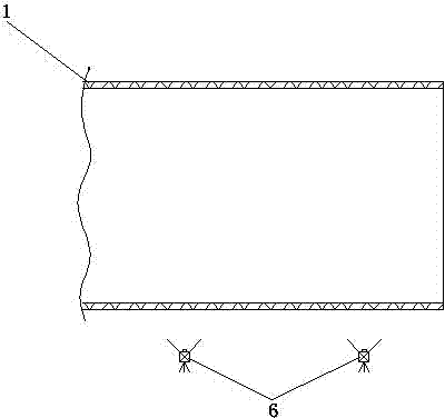 Coastal engineering silt physical model test bottom bed dynamic and comprehensive observation method