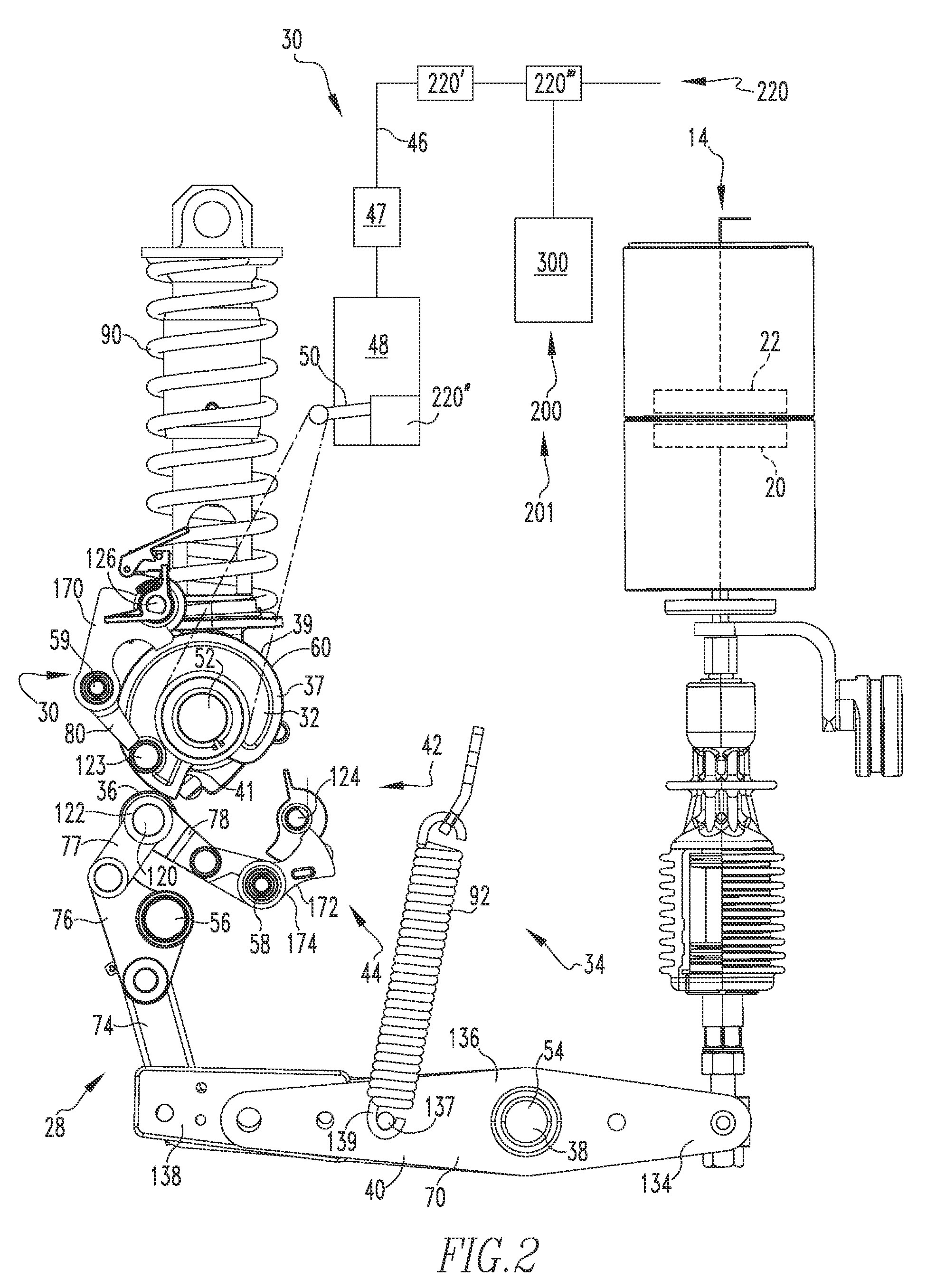 Circuit breaker operating mechanism component monitoring system and associated method