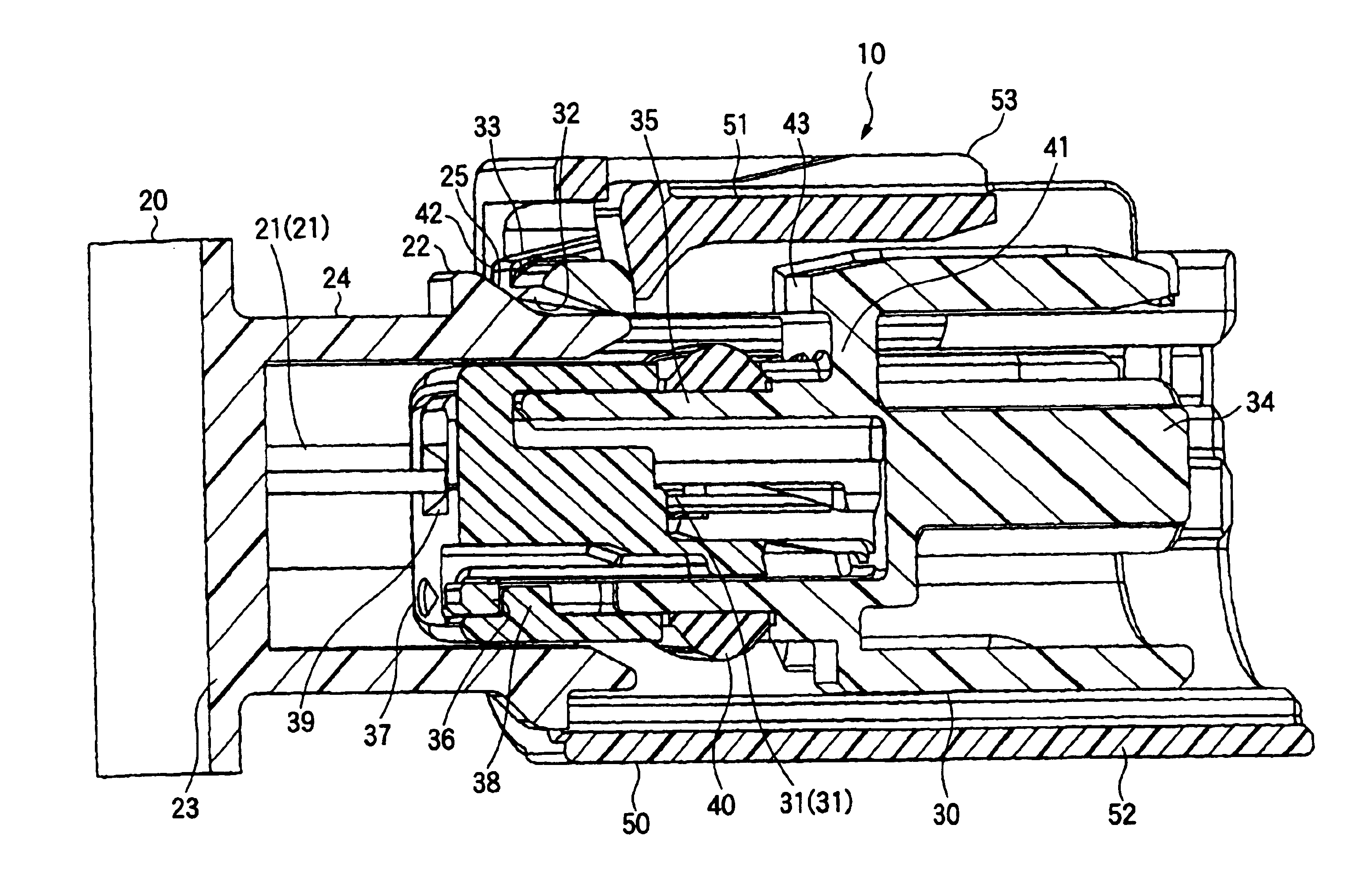 Connector for preventing half fitting condition