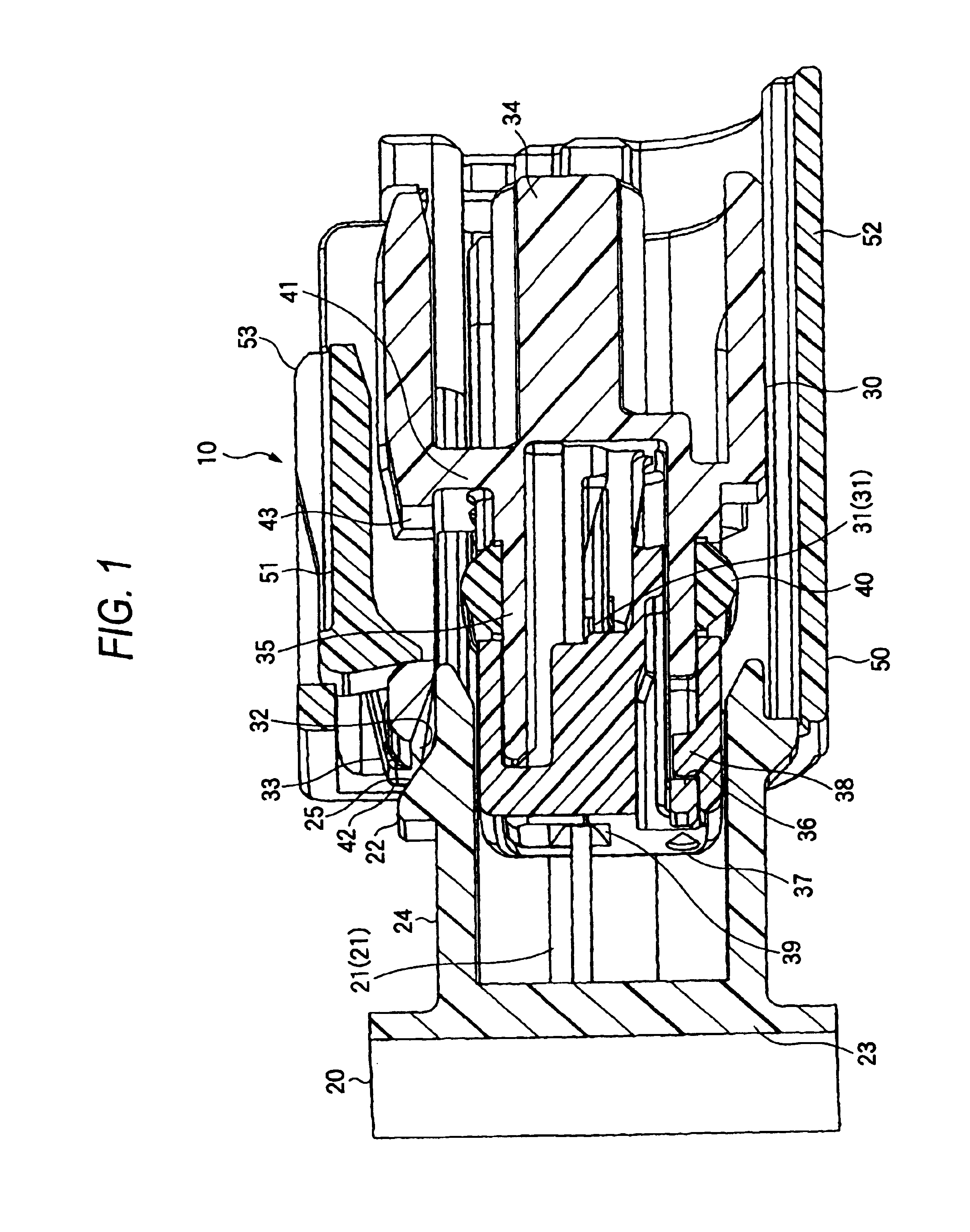 Connector for preventing half fitting condition