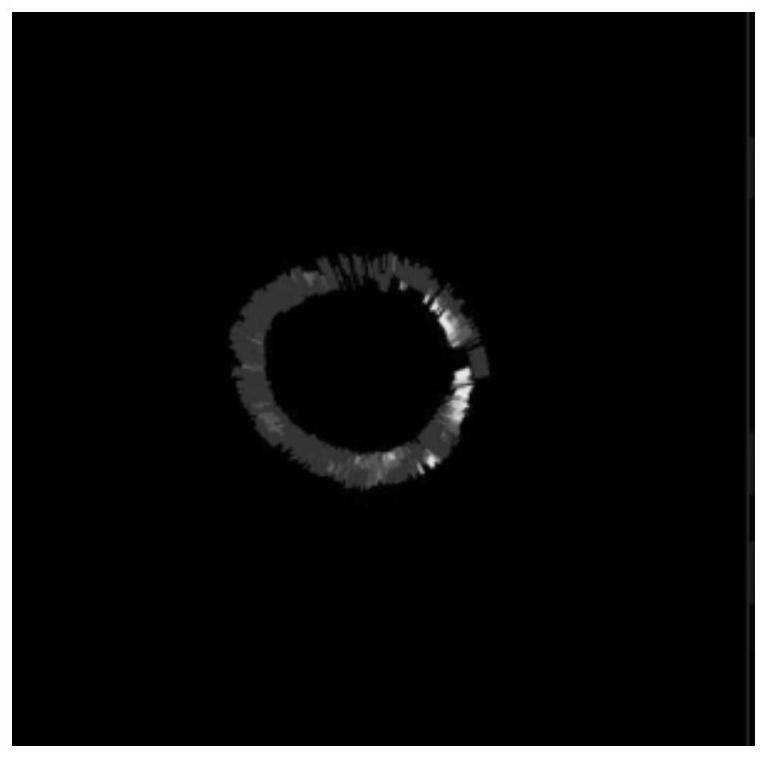 Luminous decay image synthesis method and device, terminal equipment and storage medium