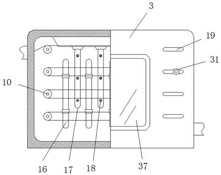 Anti-settling dyeing device capable of recycling dripping dye for textile fabric production