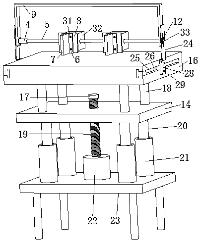 Clamping tool for automobile repair and maintenance