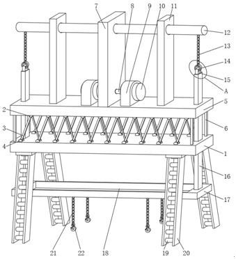 Special portal crane for wharf panel installation