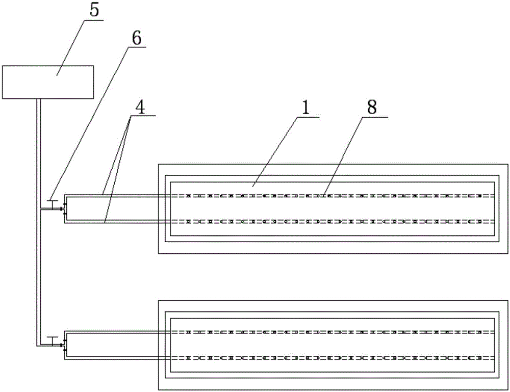 Indoor fresh ginger germination-accelerating device and using method thereof