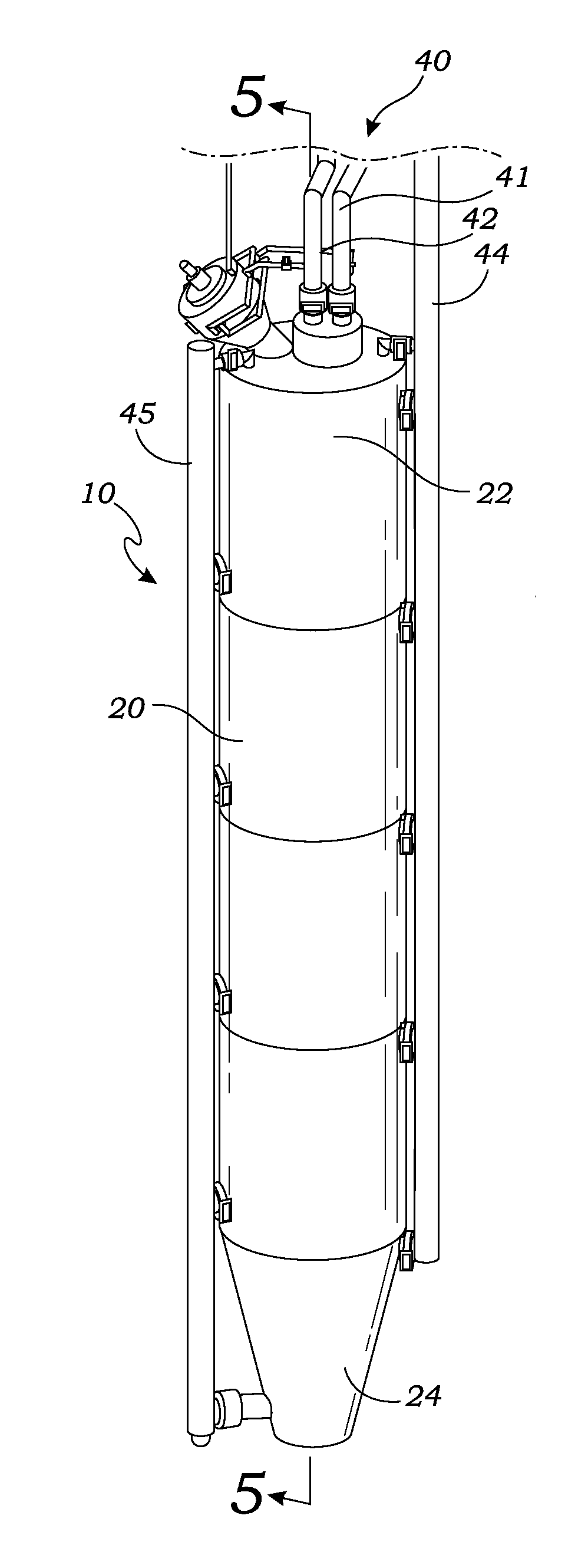 Downhole gas generator