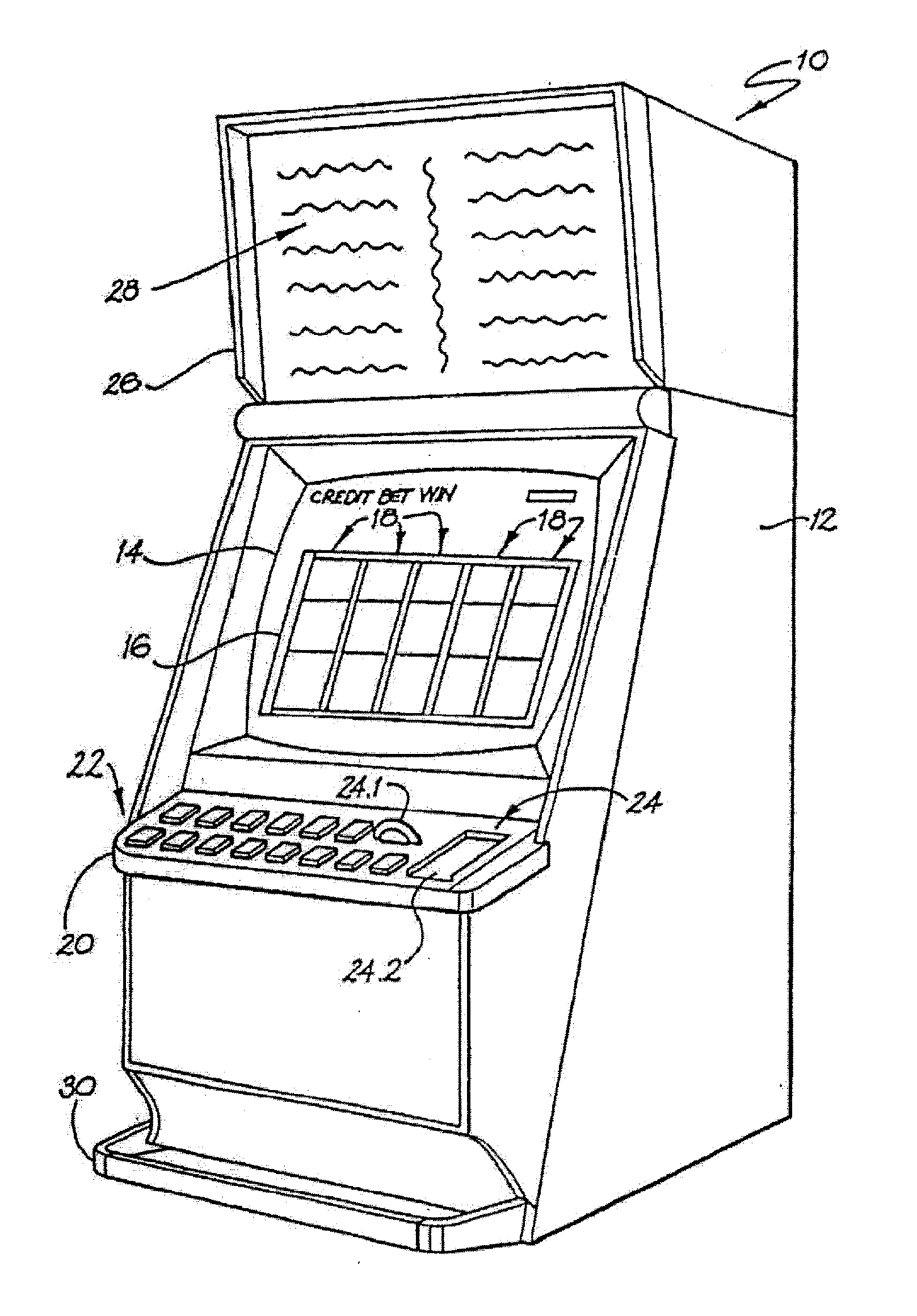 Gaming machine with modified prize feature