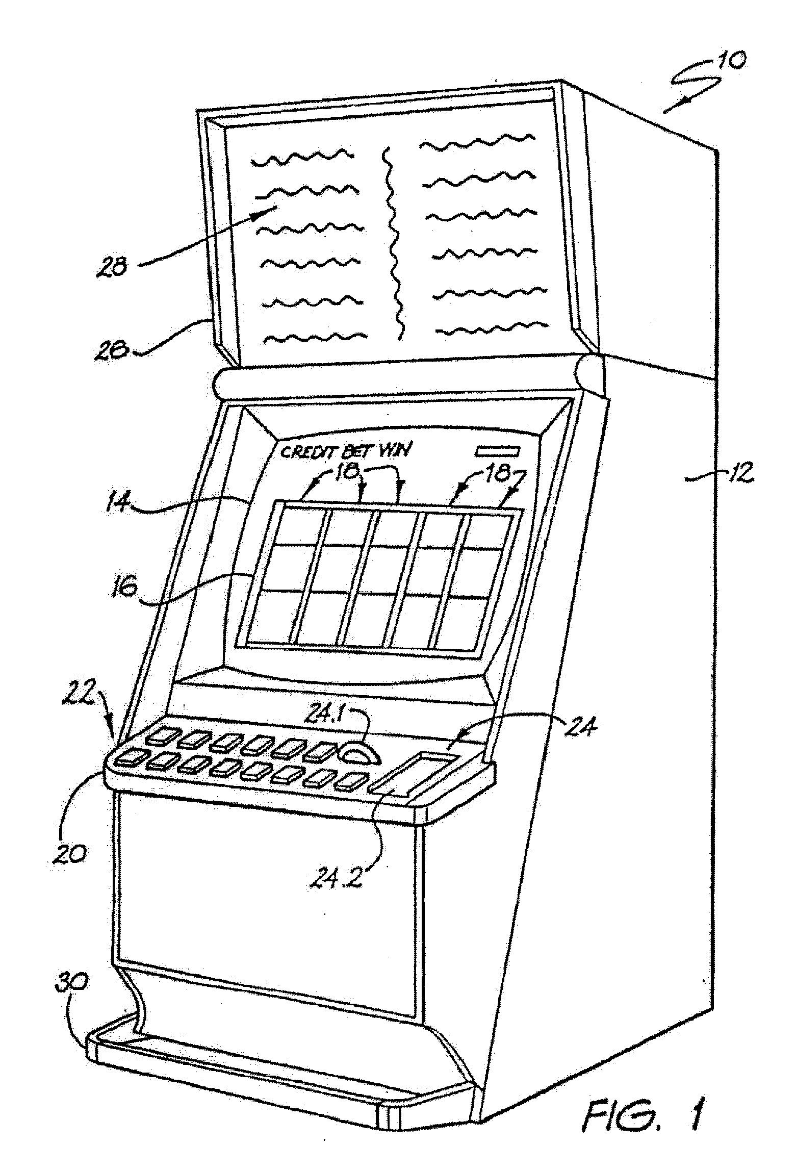 Gaming machine with modified prize feature