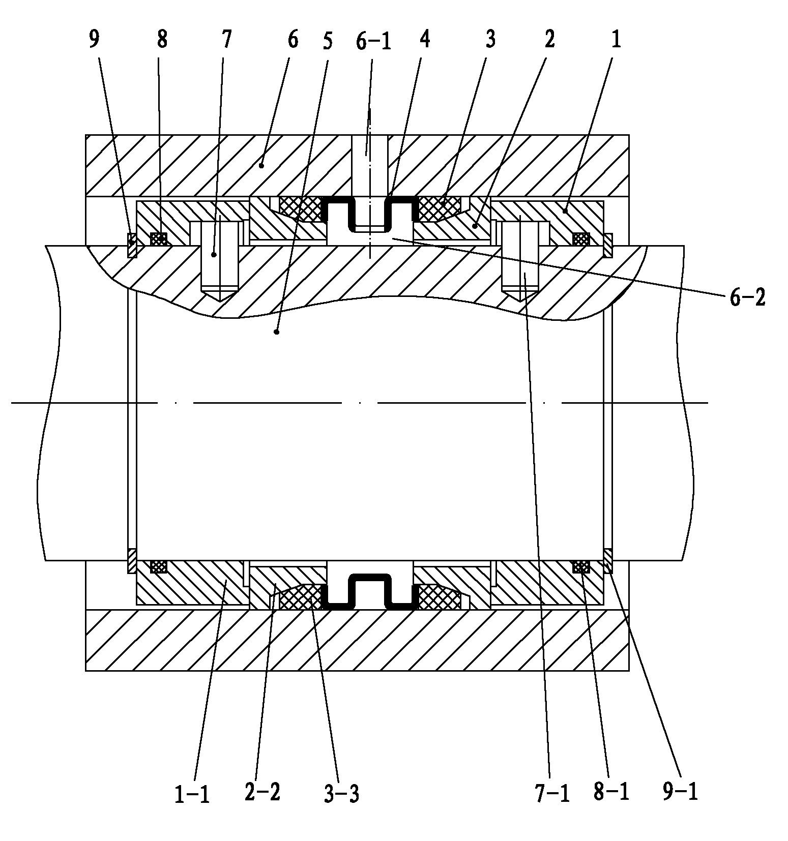 Mechanical swivel joint seal device