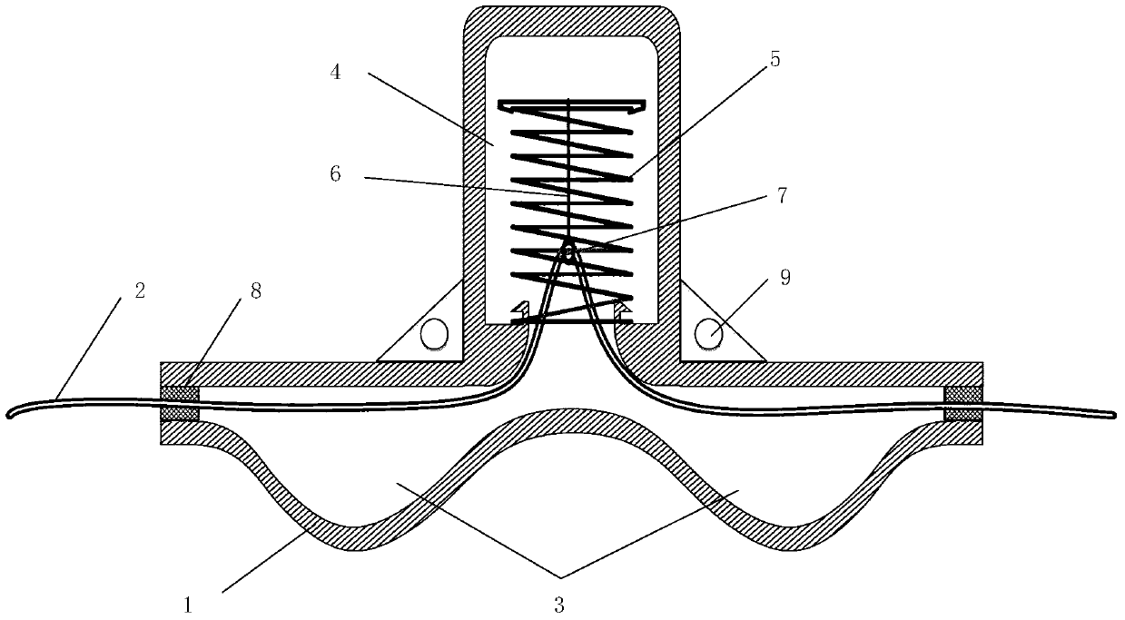 A temperature threshold actuator and temperature monitoring system