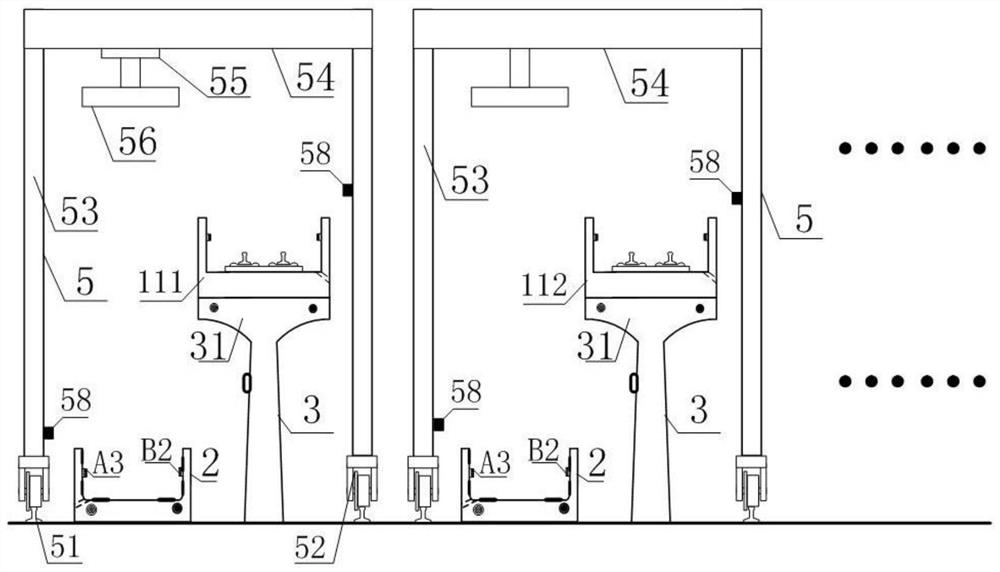 Multimodal transport composite rail transport system