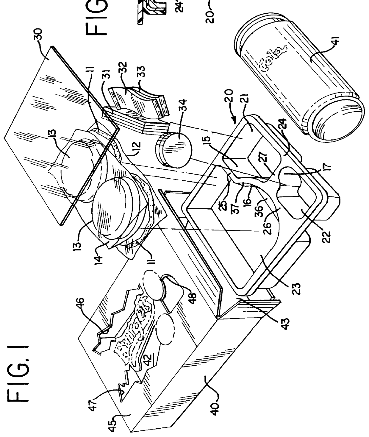 Method of packaging refrigerated meal in a package containing an anti-fog agent