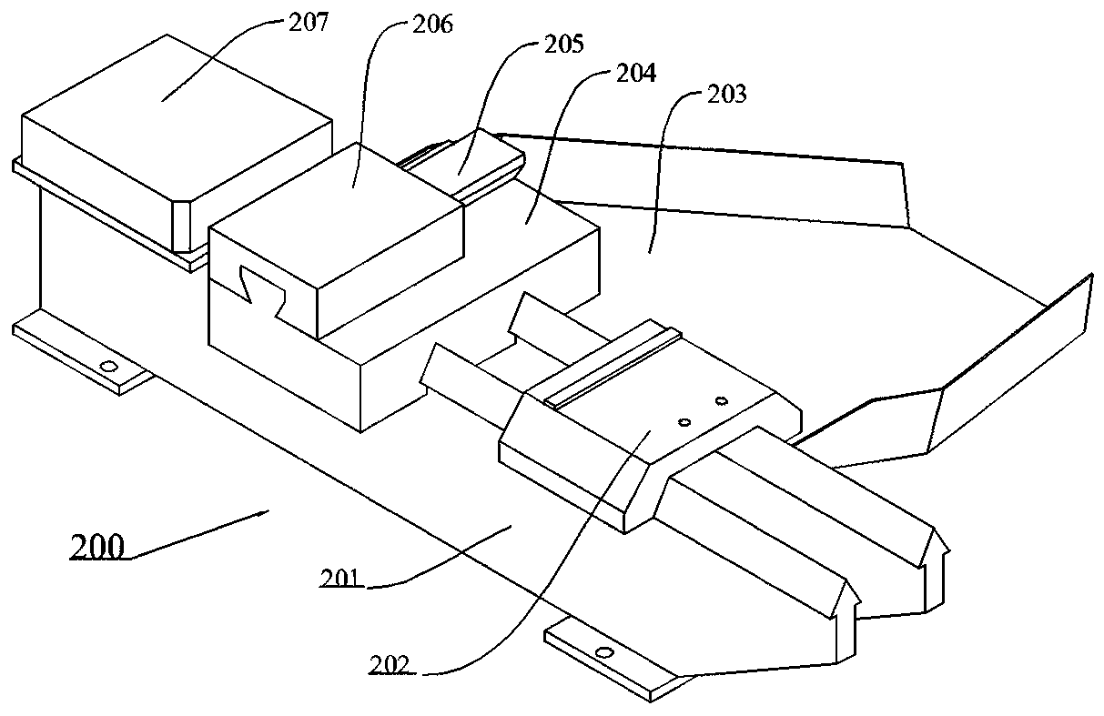 Automatic notching device for filter net of liquid reservoir