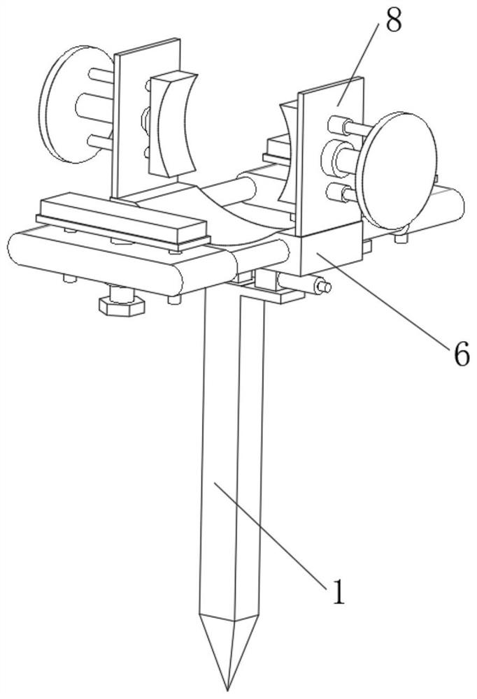 Farmland irrigation and drainage integrated water conservancy device