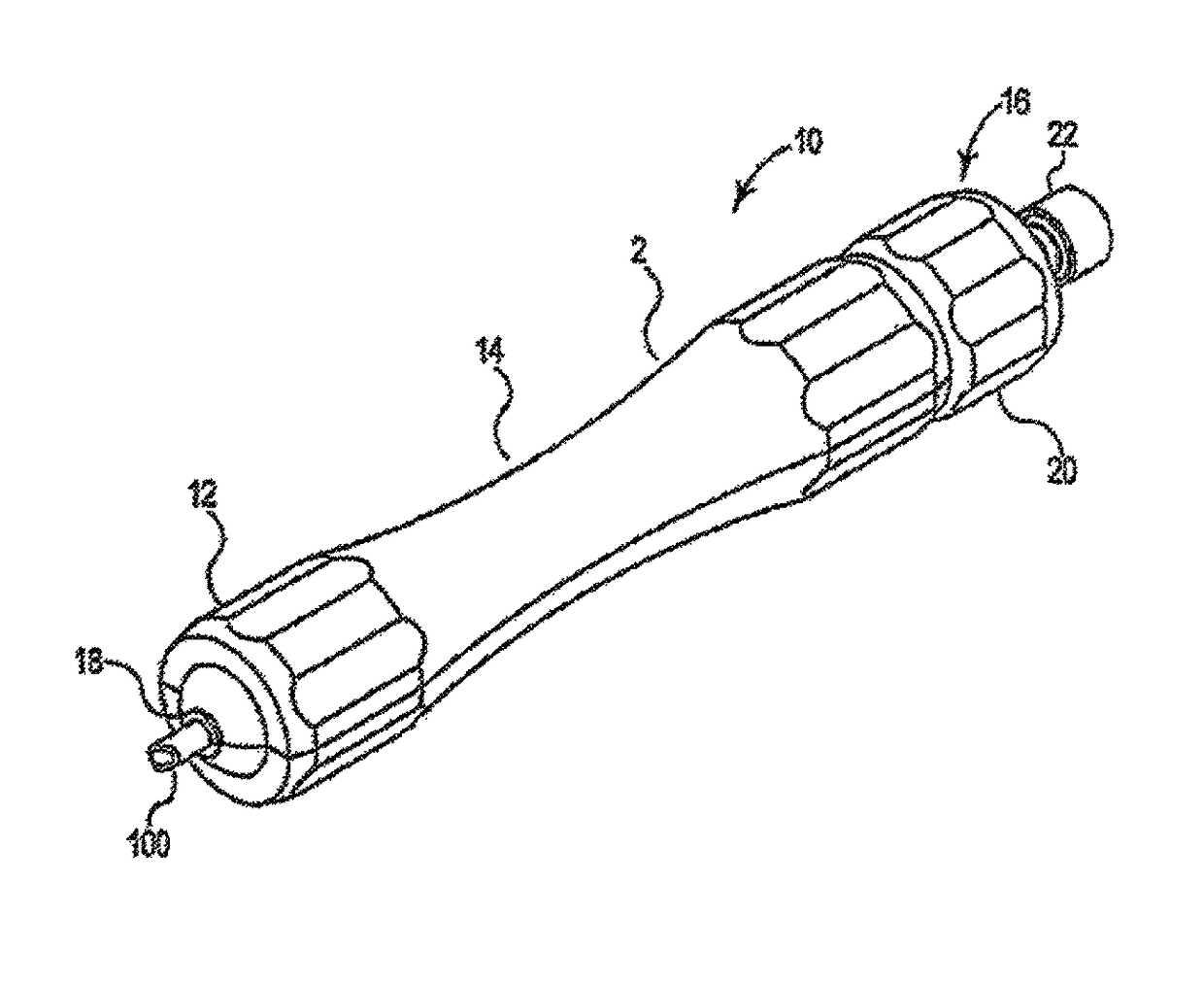 MRI compatible control handle for steerable sheath with audible, tactile and/or visual means