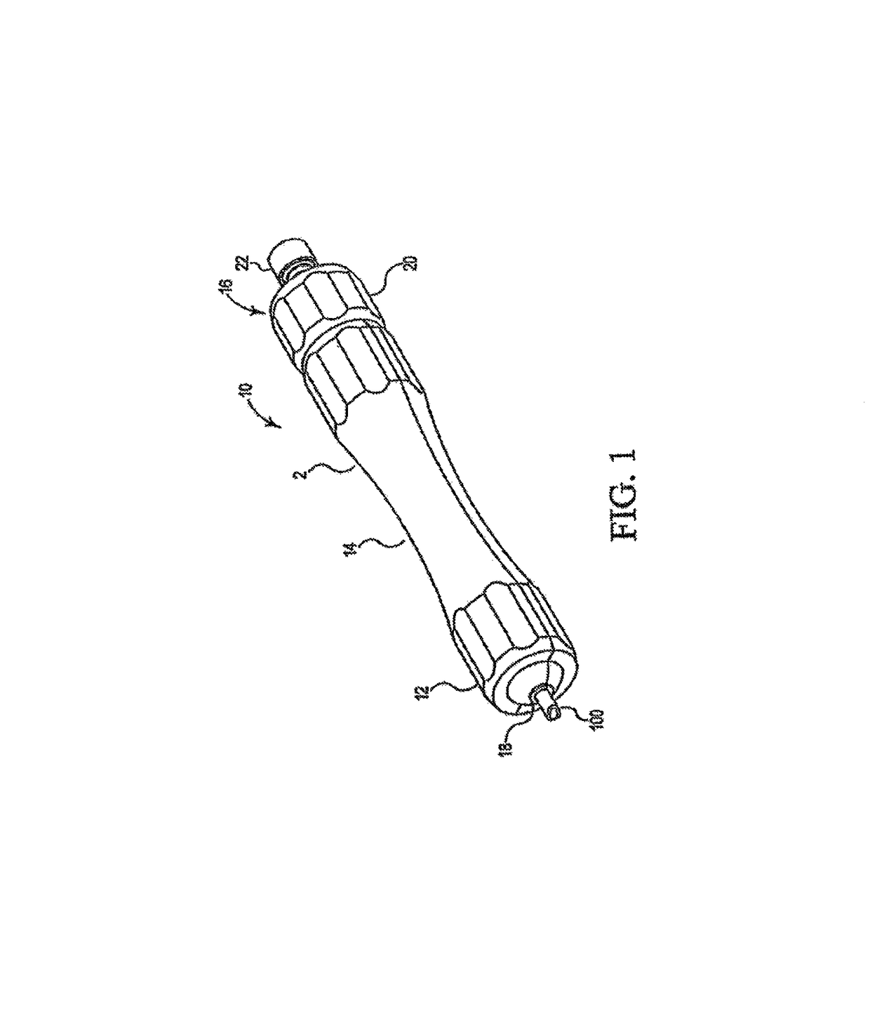 MRI compatible control handle for steerable sheath with audible, tactile and/or visual means