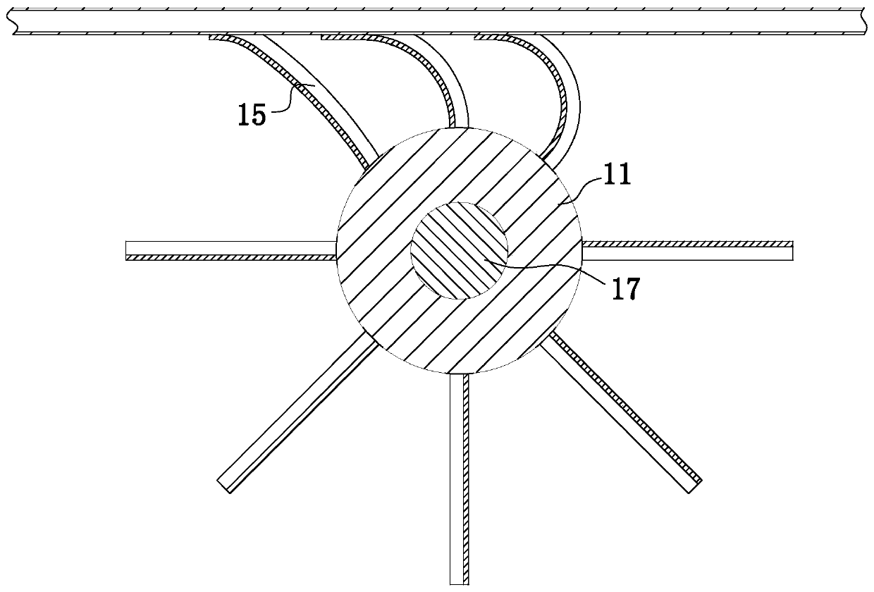 Reinforcing steel bar forming conveyor